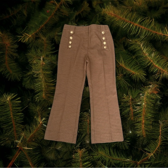 Derek Lam 10 Crosby Corinna Plaid Pants Size 12 $395 - Picture 4 of 7